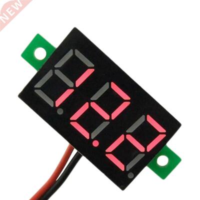 0.28 Inch Red LED Mini Display Module DC4.5V-30V DC0-100V Vo