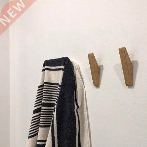 4Pcs Clothes Hanger Wooden Storage Holder Triangle Bedroom