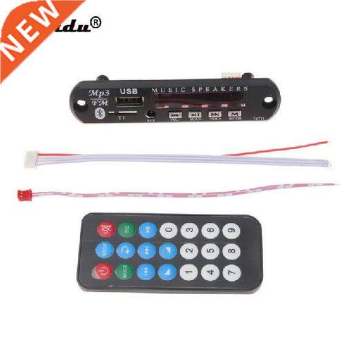 kebidu 5V 12V Bluetooth MP3 Decoder Board MP3 Player