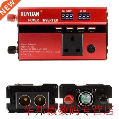 Peak 3000W LED diaplay Car Power Inverter Converter Charger