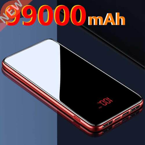 Power ank 99000mAh Type C Micro US C Power ank LED Displa