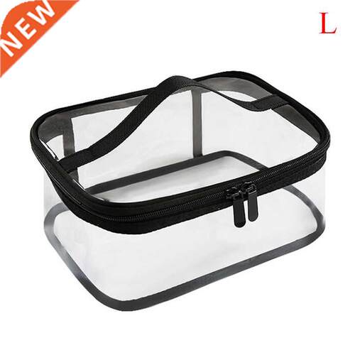 1PCS Travel Cosmetic Makeup Toiletry Wash Bag Pouch Clear Tr