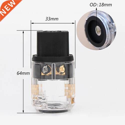 Preffair Top qualitysolid hard plastic housing Gold Plated 2