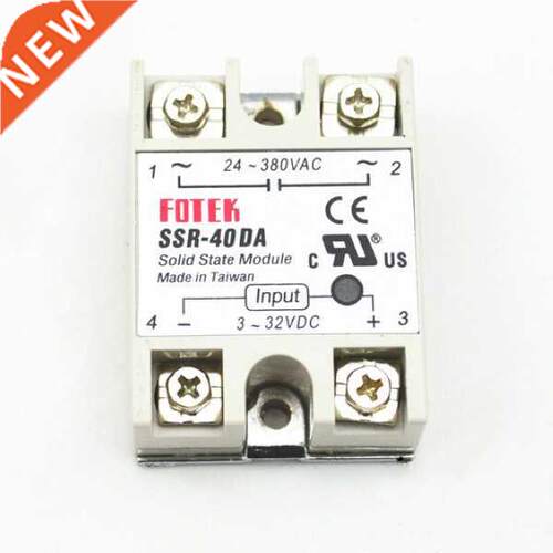 24-380V 40A SSR-40 DA Solid State Relay Module 3-32V DC For