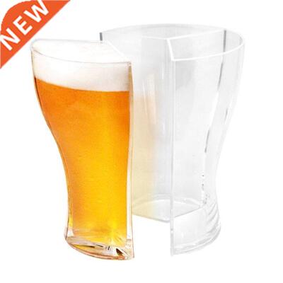 Pieces of Personalized Transparent Acrylic Beer Mug Men's