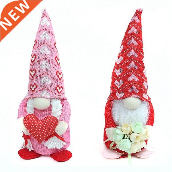 Valentines Day Decor Gnome Plush Decorations Faceless Doll