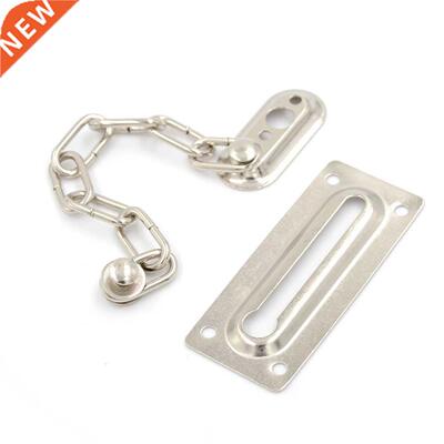 1pc Chrome Chan Door Safety Guard Latch Securty Peep Bolt
