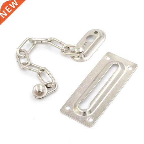 1pc Chrome Chan Door Safety Guard Latch Securty Peep Bolt