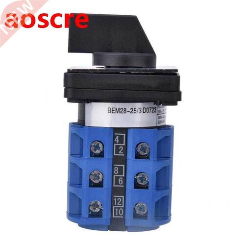 EM28-25/3 D0723 Universal Changeover Switch 690V 25A 3 Posi