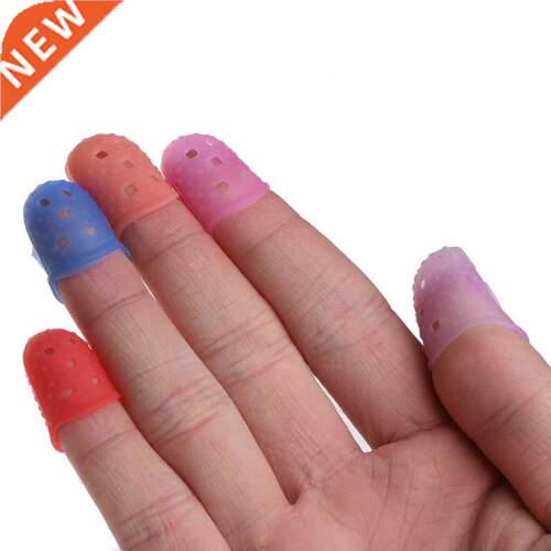 Silicone Thimble Finger Protector Stitching Sewing Needlewor