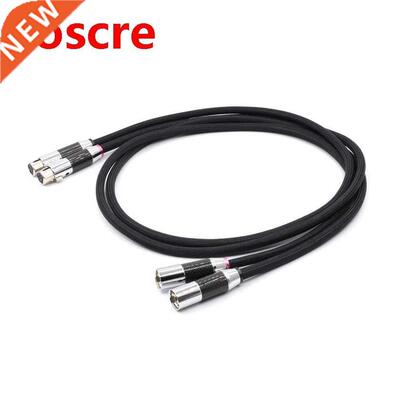 SQ-88B OCC silver Plated XLR Interconnect Cable with Carbon