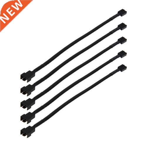 5pcs/lot 4 Pin PWM Connector Case Fan Extension Power Cable