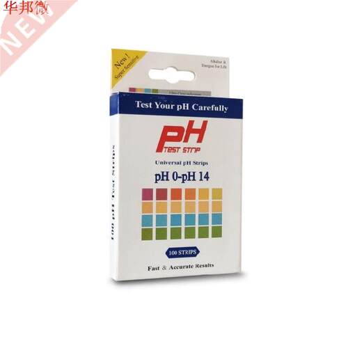 100pcs PH Test Strips 0-14 Scale Premium Litmus Tester Paper