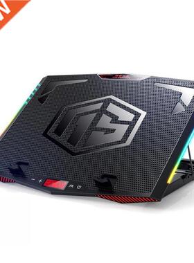 K7 Gaming Laptop Cooler Six Fan Cooling Pad Two USB Port RGB