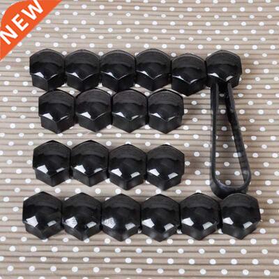 20pcs Black Wheel Lug Nut Center Cover Caps 321601173A + Rem