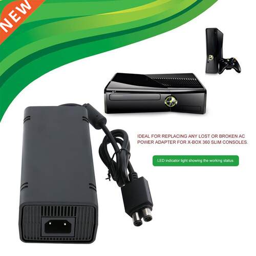 EU Plug AC 100-240V Adapter Power Supply Charger Cable for