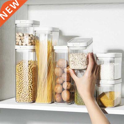 Food Sealed Storage Containers Plastic Box Kitchen