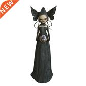 Witch Decoration Resin Halloween Horror Statue Nightmare