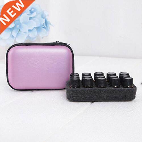15 Slot Essential Oil Bottle Holder Case PU Portable Travel