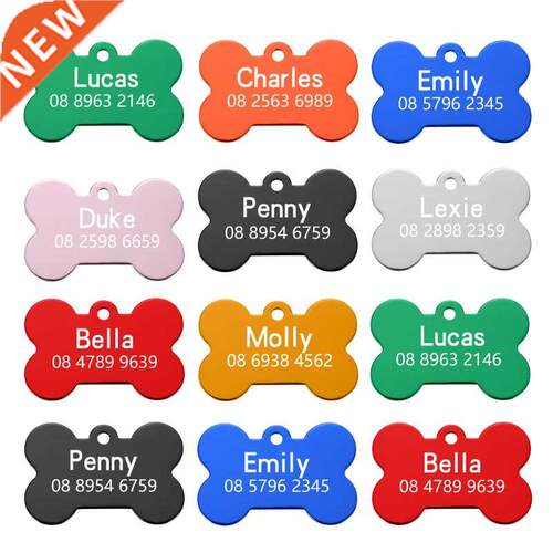 1pcs/lot Free Personalized engraving text dog tag engraved d