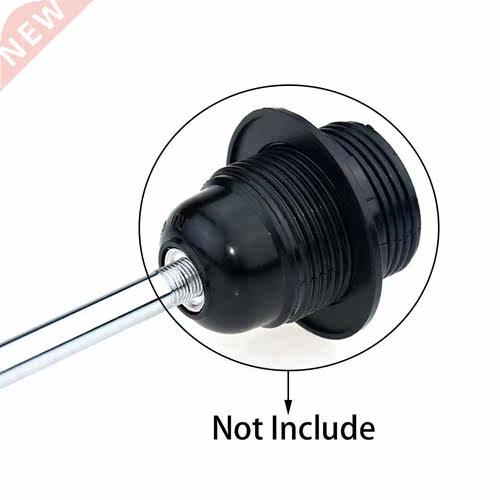 2pcs Double End Two Side M10 Outer Thread Hollow Straight Pi