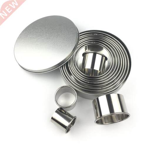 12pcs/set Fruit Cookie Cutter Mold Round Shape Box Design Mi