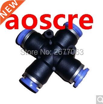 PZA-6 6mm Cross Union Pneumatic Tube Fitting Connector PZA-6
