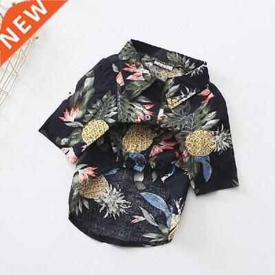 Dog Shirts Cotton Summer Beach Vest Short Sleeve Summer