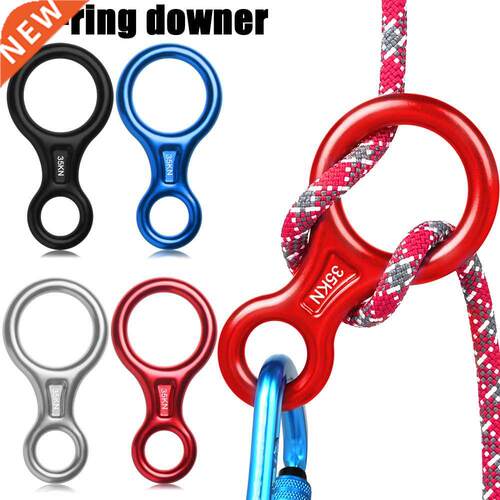 14.6*7.5cm 8 Word Clmbng Rng Rope Descender Gear Belay De