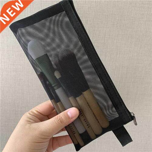 New Mesh Cosmetc Bag Wth Zpper Portable Makeup Bag Women