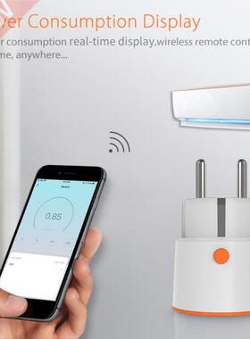 Newet Tuya Smart Zigbee 3.0 Power Plug 16A EU Outlet 3680W M
