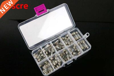 100Pcs/lot 5x20mm Electrical Assorted Fuse Amp Fast-blow Gla