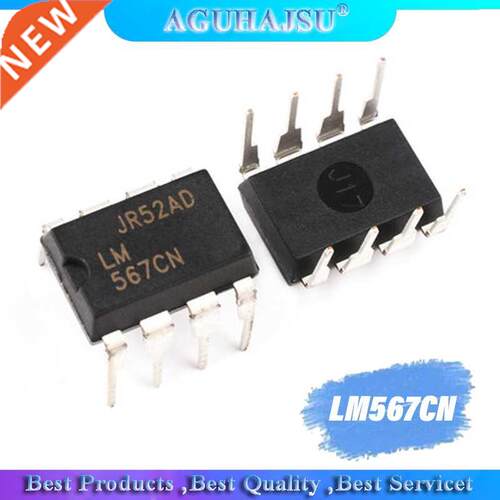 10PCS LM567CN DIP8 LM567C DIP LM567 new Voice/audio decoder