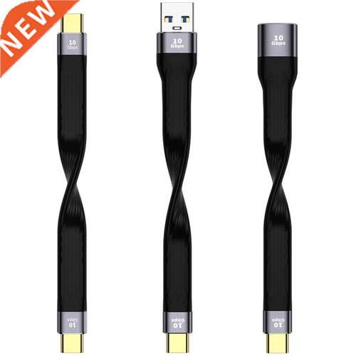 Short Type C to USB Charger Data Cable For S8 C9 Pro P40 P30