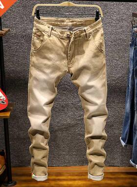 2022 New Style Men's Jeans Fashion Casual High-quality Sretc
