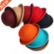 top Fedora Imitation Children Wool Color Flat Pure Adult Hat