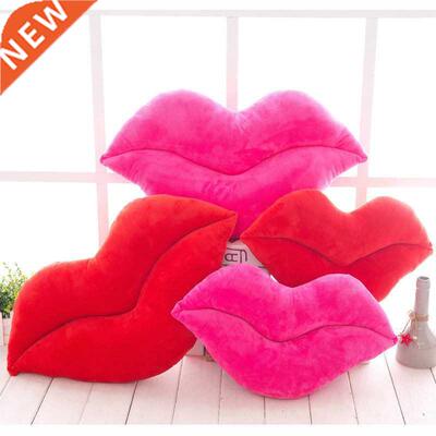 30cm Creative Pink Red Lips Shape Cushion Home Decorative Th