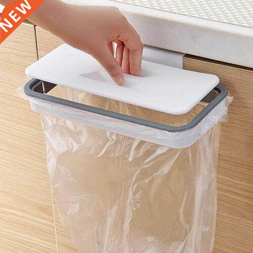 Portable Plastic Garbage Hanging Bag Kitchen Trash Storage
