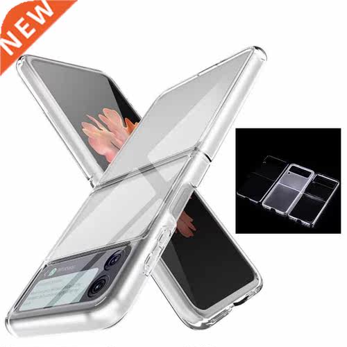 Transparent Protectve Cover For Z Flp 3 5G Case Hard PC Sh