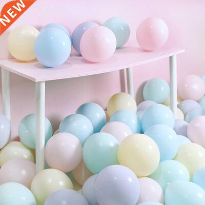 30/50pcs 5/12/ 10inch Macaron Latex Balloon Pastel Pink Whi
