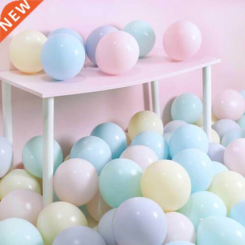 30/50pcs 5/12/ 10inch Macaron Latex Balloon Pastel Pink Whi
