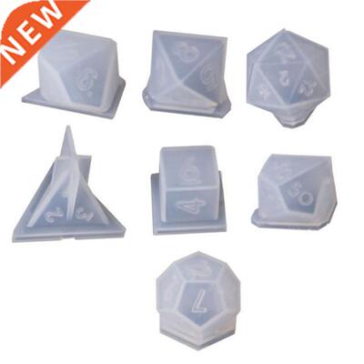 7 Shapes Dice Fillet Square Triangle Dice Mold Dice Digital