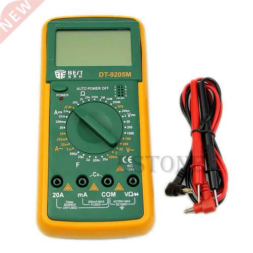 DT9205M Digital Multimeter Voltmeter Ohmmeter Ammeter Capaci
