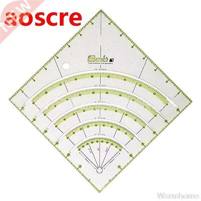 Arcs Fans Quilt Circle Cutter Ruler,Multifunctional Arc Cu