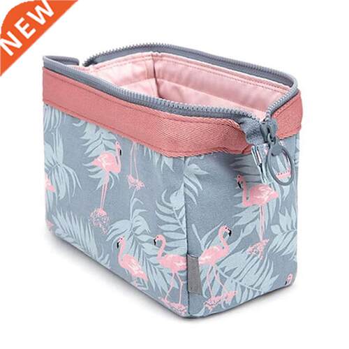 Women Travel Animal Flamingo Make Up Bags Girl Cosmetic Bag