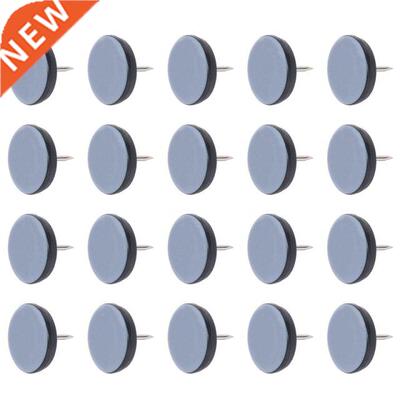 20Pcs 25mm Chair Gliders Furniture Sliders PTFE Easy Moving