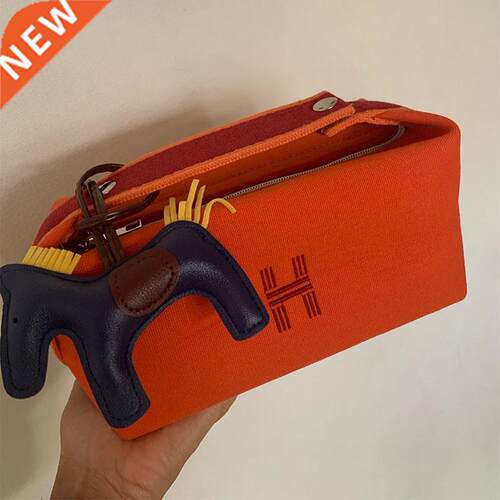 Lady Makeup Bag Fashion Women's Zipper Large Cosmetic Toile