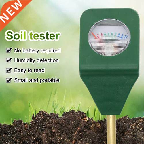 Mini Soil Moisture Meter Humidity Tester Hygrometer Metal Se