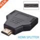 Female Adapter Black Splitter Male compatible 1pc HDMI