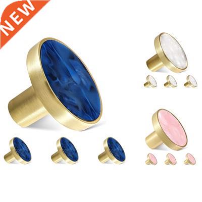 4 Pack Gold Knobs For Dresser Drawers, Brass Dresser Knobs